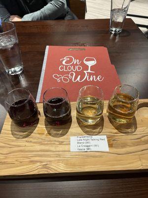 4 wine flight