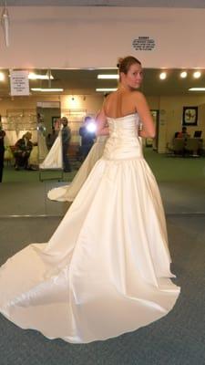 Wedding dress from New Natalies