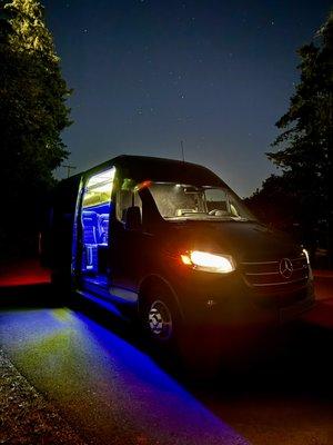 Book our executive Sprinter for any event. 
#wedding #luxury #partytime#limousine #portland