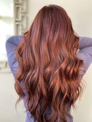 Fall Copper and long layers by Sindy 
@sindyb_1012