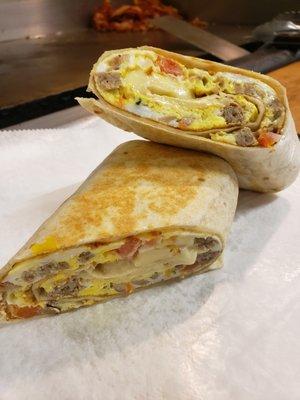 Hungry for a good breakfast? We got the best breakfast burritos!