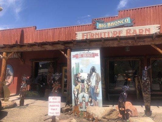 Big Bronco...must see if in Cave Creek! Quality home decorating items, furniture, small gifts, clothing & more!