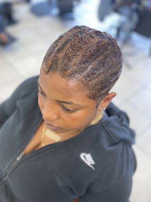 Finger waves by terri