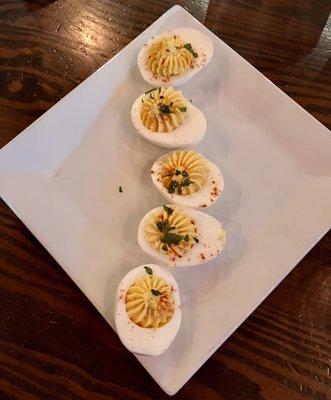 Deviled Eggs Du Jour @ Oh George