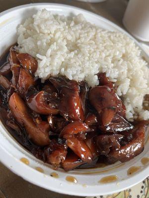 Bourbon chicken