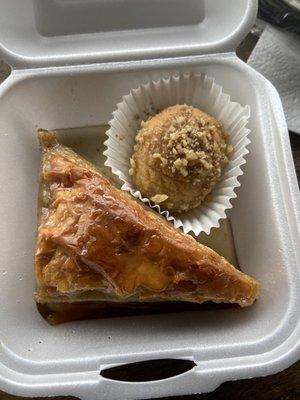 honey cookie and baklava