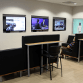 Service Waiting Area.  Catch the latest news, enjoy free refreshments, use our free wifi, and charge all of your electronics ...