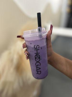 Taro milk tea