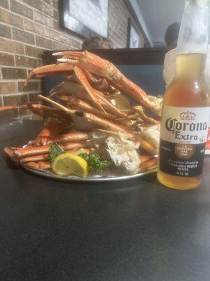 My two favorites Crab and Corona