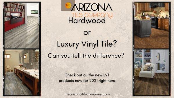 LVT. The hottest trend in flooring. We have hundreds of styles and colors to choose from.