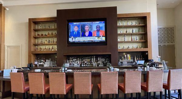 Bar and TV