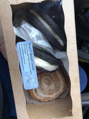 My main reason for stopping - Tracy's vegan baked goods