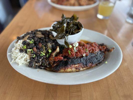 Blackened catfish