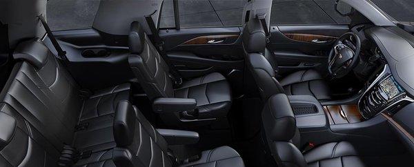 Interior Picture of our brand new Cadillac Escalade SUV!