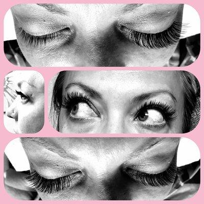 Classic silk lash extensions