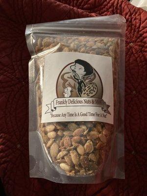 8 oz package of Sweet & Spicy Pumpkin seeds