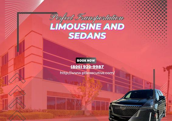 Perfect Transportation Limousine and Sedans in Woodcrest, CA P- (800) 920-9987