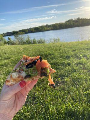 Veggie pizza