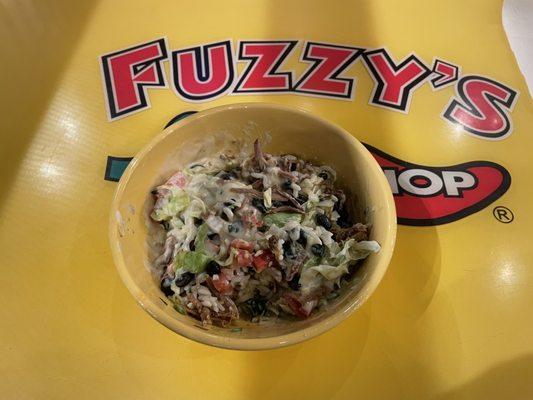 Shredded Brisket Burrito Bowl