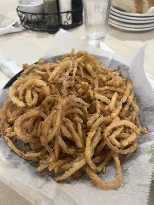 Shredded Onion Rings- absolutely terrible