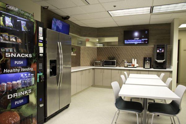 Kitchen and common area