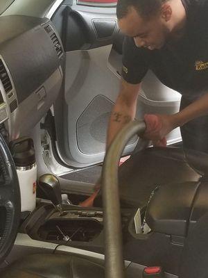 Free vacuuming comes with every oil change.