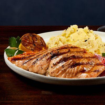 Wood Grilled Salmon