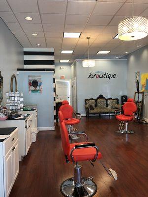 Inside the Browtique