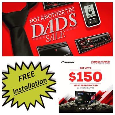 Dad's Day Deals happening NOW!