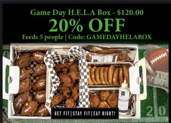 GAME DAY H.E.L.A BOX