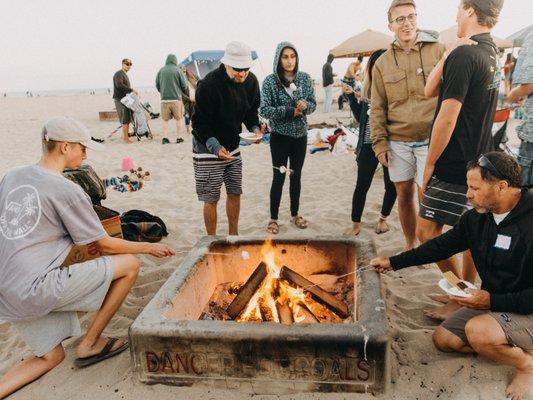 A favorite event of ours are the summer beach nights