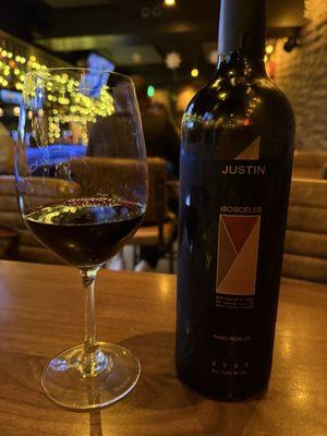 Justin isosceles Cabernet Sauvignon