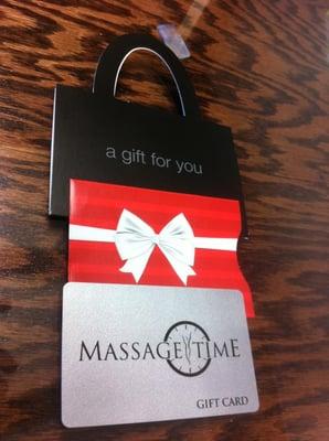 Give the gift of massage to a loved one and we reward you with freebies!