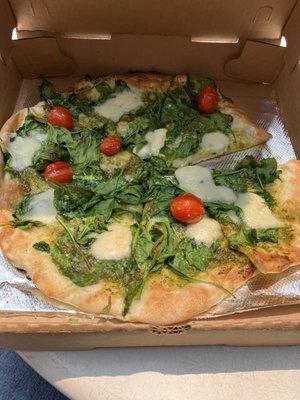 Pesto pizza