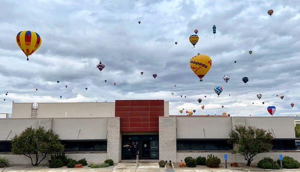 Balloon Fiesta at Sandia Sunrise Therapy