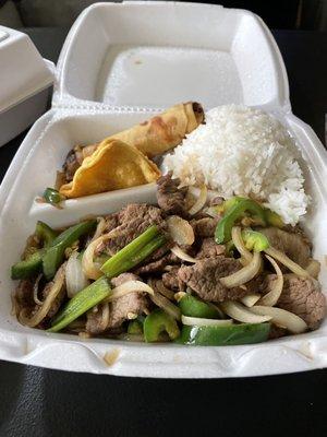 Mongolian Beef with Jalapeño