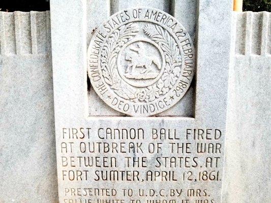 Historical monument at UPSON COUNTY COURTHOUSE in Thomaston, Georgia.