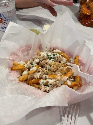 Crab fries