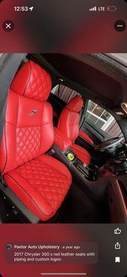 Dodge seats custom