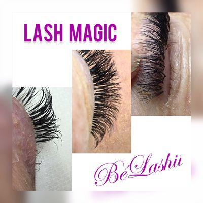 Volume eyelash extensions