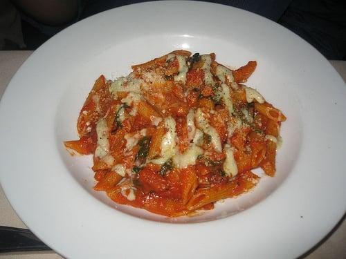 penne pasta salsiccia w/spinach