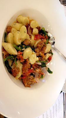 Broccoi Rabe & Sausage Gnocchi