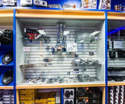 Most Chrome Accessories In Stock.