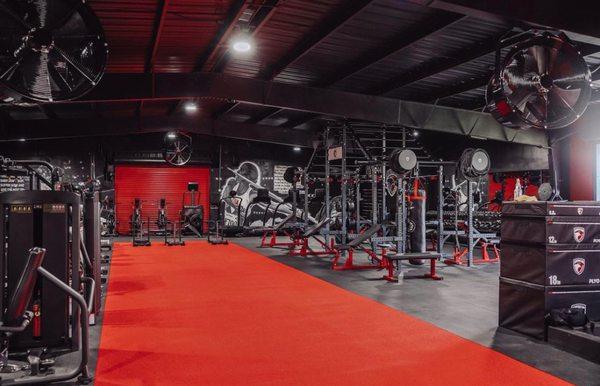 5000 sq ft gym space