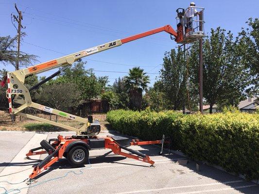 Parking light repairs