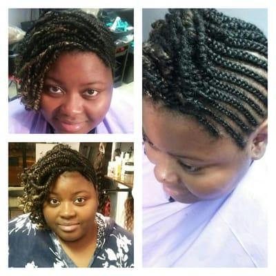 natural twisted hairstyle