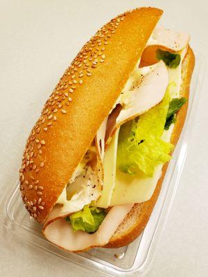 Shake Hands with Turkey and White Cheddar Sammich, It's Hoagiefest All Summer Long!!