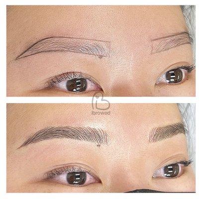 3D Microblading Mapped & After result