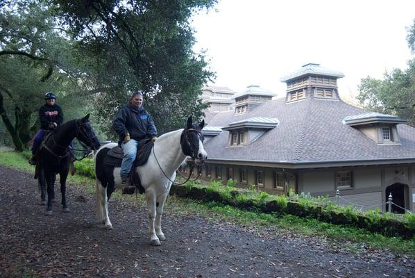 17 miles of beautiful, horse friendly trails in Wunderlich County Park.