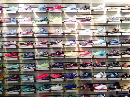 A wide selection of the latest best men and women's athletic shoes.